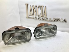 Coppia Fari  Anteriori  Per  Lancia Fulvia Sport Zagato  Prima Serie