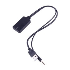 Adattatore cavo AUX per autoradio Bluetooth auto per BMW E90 E91 E92 E93 nero