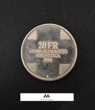 Moneta Argento Svizzera 20