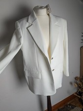 Spalle imbottite Zara bianche