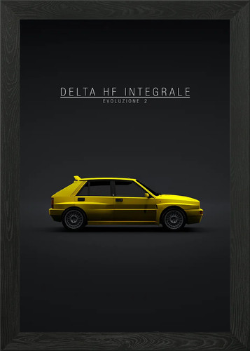 Quadro lancia delta - quadro, integrale