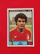 FIGURINA NEW STICKER PANINI WORLD CUP ARGENTINA 78 #167. Manai (Tunisia)