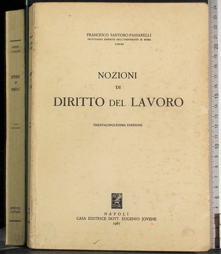 Nozioni diritto del - di,