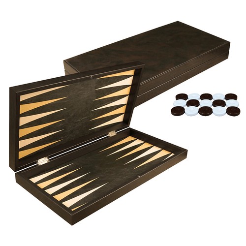 Deluxe set backgammon legno - deluxe, in