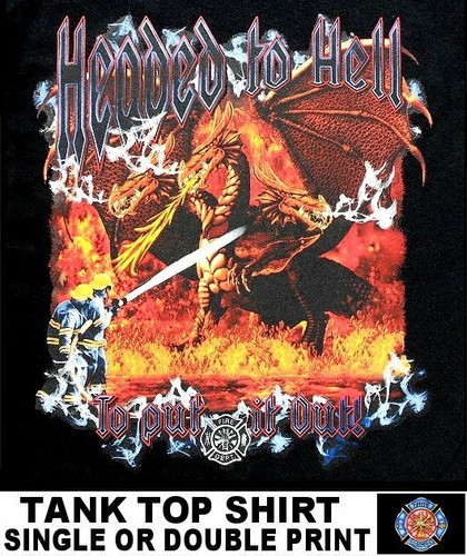 Canottiera firefighters - firefighters, go