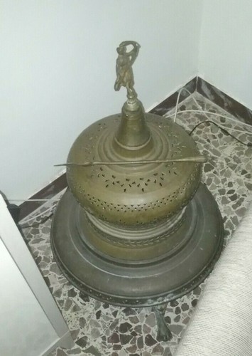 Antico braciere ottone e - antico,