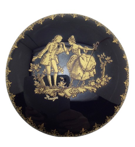 Scatola vintage porcellana - in,