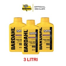 3 LITRI BARDAHL MTF 75W80 OLIO