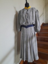 Abito vintage seta pied de