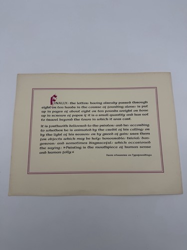 Stampa tipografica stampa fine