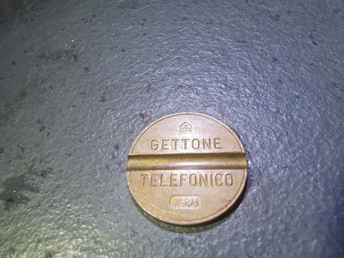 Gettone telefonico raro 7805 - telefonico,
