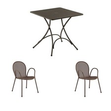 EMU SET TAVOLO PIGALLE 76X76CM