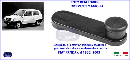 Maniglia alzavetro cristalli - alzavetro,