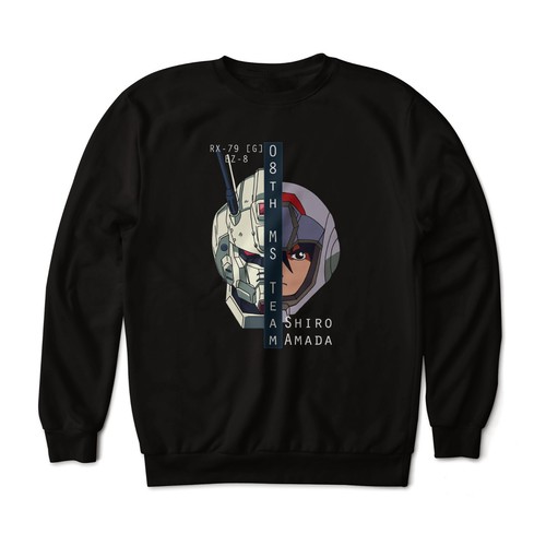 Felpa grafica gundam ez8 - felpa,
