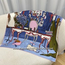 Sciarpa avvolgente seta twill