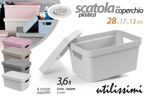 Box portaoggetti scatola - box,