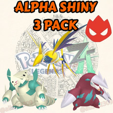 POKEMON LEGENDS Z-A 6IV ALPHA SHINY MEGA EXCADRILL+SKARMORY+AGGRON RANK BATTLE
