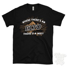 DOVE C'È UN ELTO... T-SHIRT nome cognome divertente idea regalo famiglia