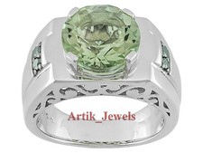 Naturale Prasiolite Gemma Con