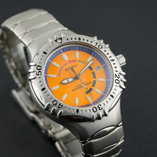 Seiko kinetic giugiaro design - seiko,