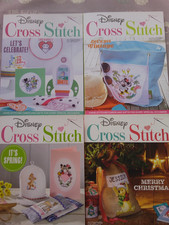 4 libri Disney punto croce