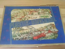 Plastik Universal Costruzioni Catalogo 1955-56 vintage pre Lego mattoncini