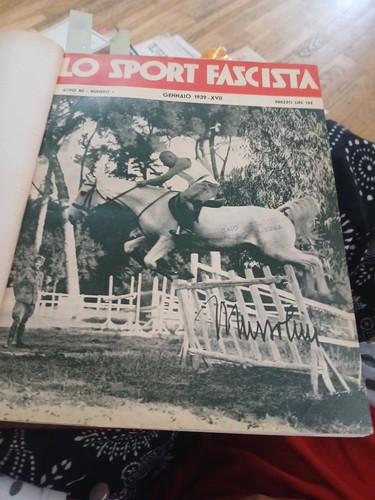 Sport fascista annata - sport,