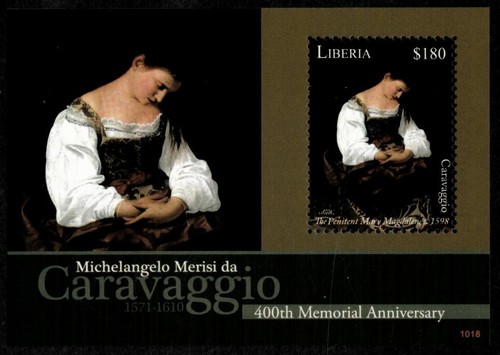 Liberia 2010 caravaggio art - 2010,