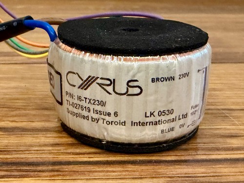 Cyrus cd8x trasformatore - cyrus,