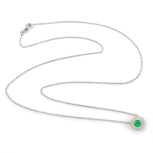 Collana con ciondolo aureola - , e