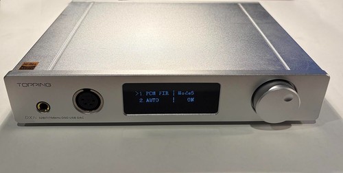 Topping dx7s dac silver con - topping,
