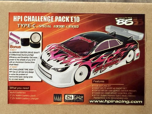 Hpi racing e10 confezione - e10, 1/10