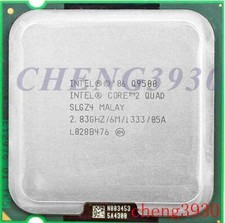 Processore CPU Intel Core 2 Quad Q9500 2,83 GHz/6 M/1333 SLGZ 4 LGA 775