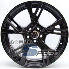 Set 4 cerchi in lega da 18 5x112 ET45 RS6 GB per VW Golf 5 6 7 8 Golf Plus 1K