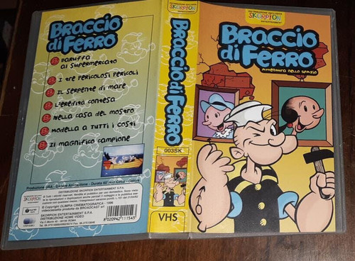 Vhs braccio di ferro - braccio,