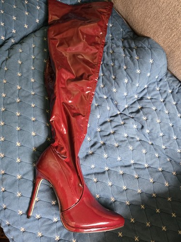 Shoedazzle rosso vernice - rosso,