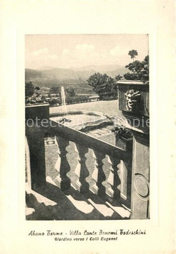 Abano terme villa conte - terme, bonomi