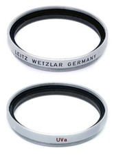 Leica Chrome Ernest Leitz Wetzlar E-39 39mm UVa Filter.