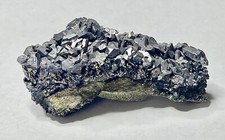 Galena cubottaedrica su pirite Miniera di Campiano (GR)