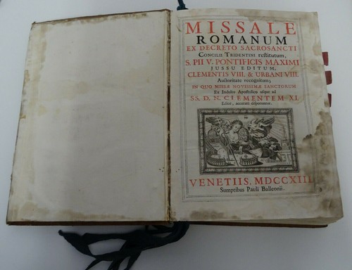 Missale romanum decreto - romanum, ex