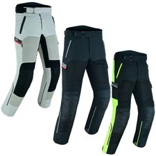 Pantaloni Moto Uomo Tessuto