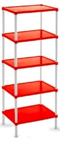 Scaffale plastica ripiani - scaffale, 5
