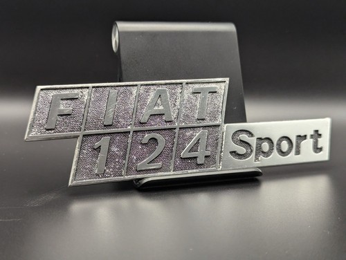 Fiat 124 sport logo posteriore - logo,