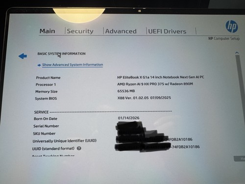 Elitebook g1a next - hp,