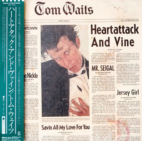 Tom waits heartattack and - tom,