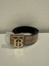 Cintura uomo Burberry check
