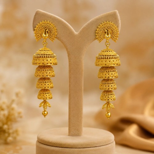 Orecchini jhumka jhumkas - , in