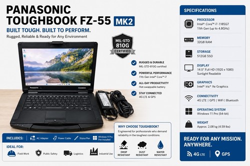 Panasonic toughbook mk2 - toughbook, fz-55