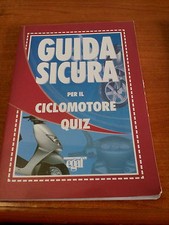 LIBRO GUIDA SICURA PER IL CICLOMOTORE QUIZ  VALENTINI EGAF 2009
