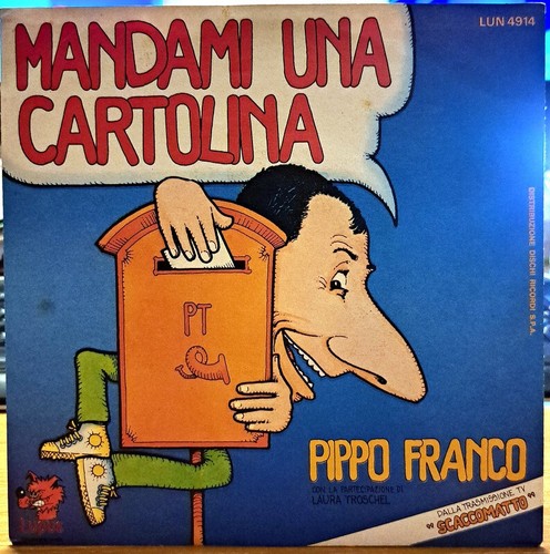 Disco vinile giri pippo - 45,